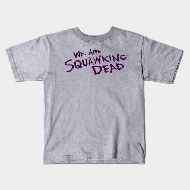 In-Between LOGO Kids T-Shirt by SQUAWKING DEAD